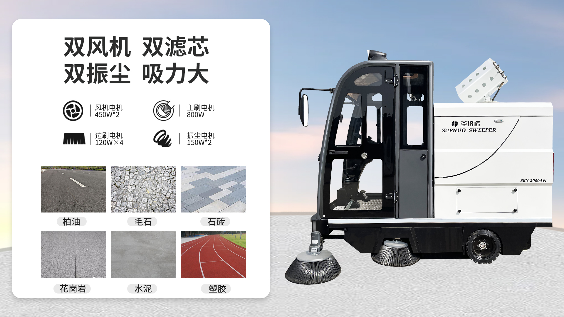 永康电动扫地车的优势与应用场景